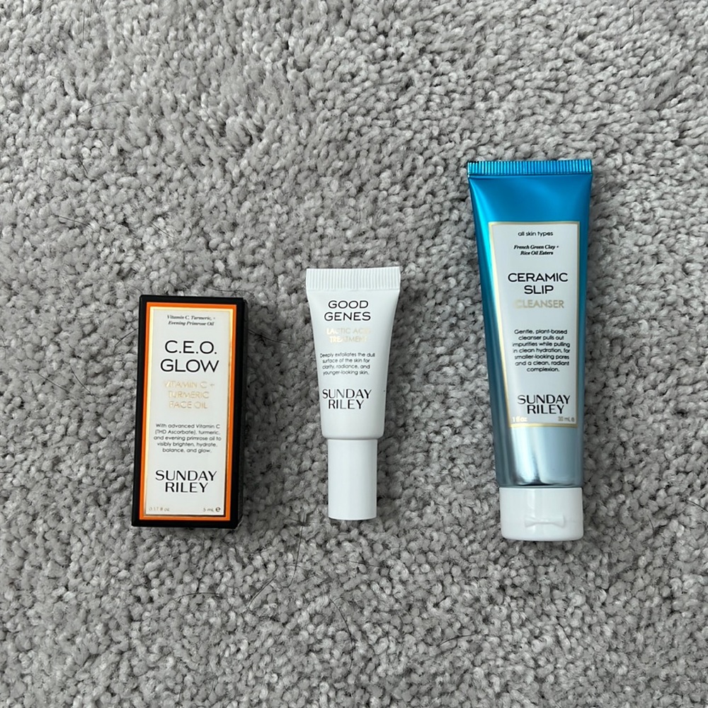 Sunday Riley Products 🤍